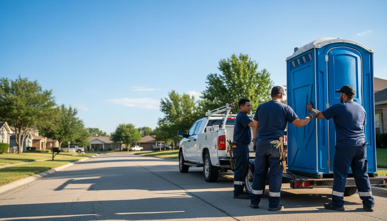 Portable Toilet Rental in Zarephath, NJ near me
